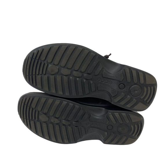 Ecco US 8 EU 41 Fusion Bicycle Toe Brown Leather Arch Support Lace Up Shoes - Picture 9 of 10